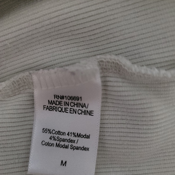 Young Fabulous And Broke Light Green Bodycon Rib Knit Dress Long Sleeve Medium - Picture 14 of 14